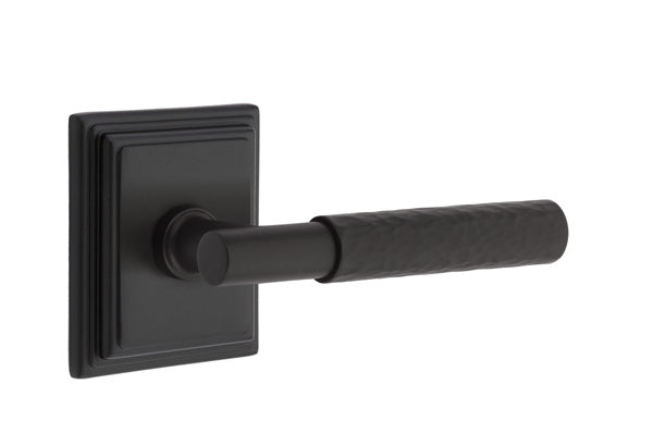 Emtek Select T-Bar Hammered Lever Wilshire Rosette