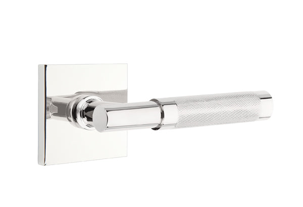 Emtek Select T-Bar Knurled Lever Square Rosette