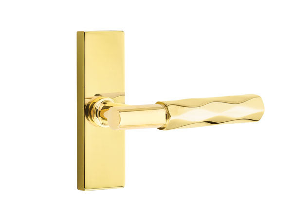 Emtek Stretto Narrow Trim Locksets with T-Bar Tribeca Lever