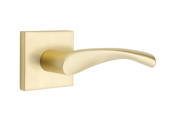 Emtek Triton Lever with Square Rosette