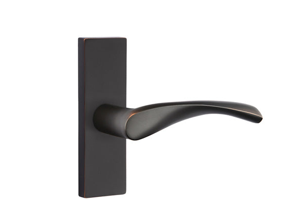 Emtek Stretto Narrow Trim Locksets with Triton Lever