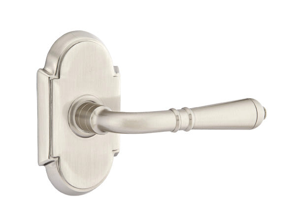 Emtek Door Handle - Turino Lever Style 8 Rosette - Classic Brass