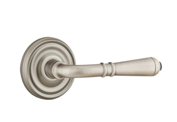 Emtek Door Handle - Turino Lever Regular Rosette - Classic Brass
