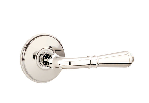 Emtek Door Handle - Turino Lever Watford Rosette - Classic Brass