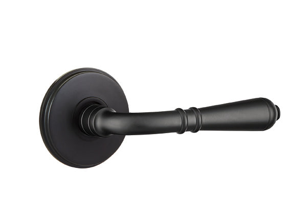 Emtek Door Handle - Turino Lever Watford Rosette - Classic Brass