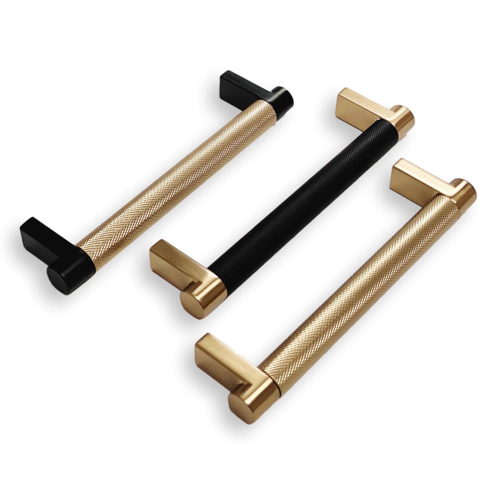 EMTEK SELECT Cabinet Pull Rectangular - Satin Brass Stem