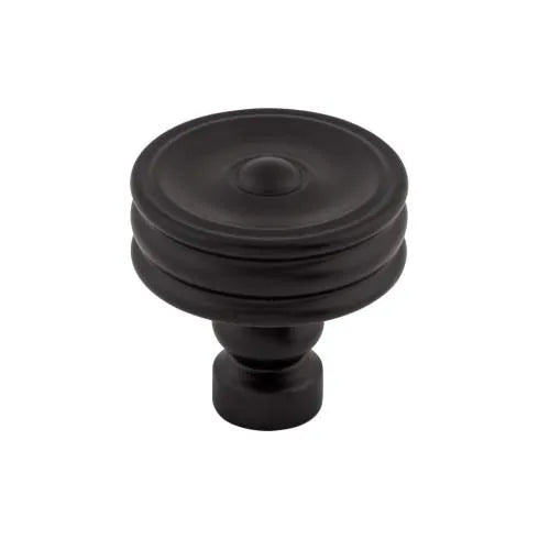 Top Knobs Brixton Ridged Knob - Devon Collection