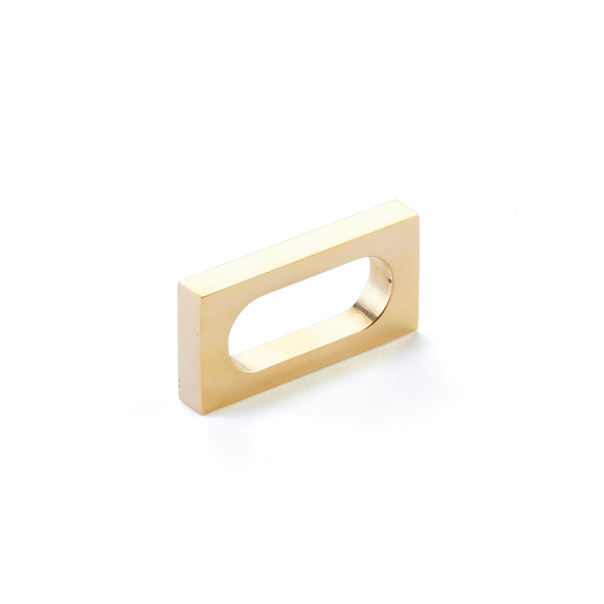 Schaub Cafe Modern Oval Slot Pull - Cafe Collection