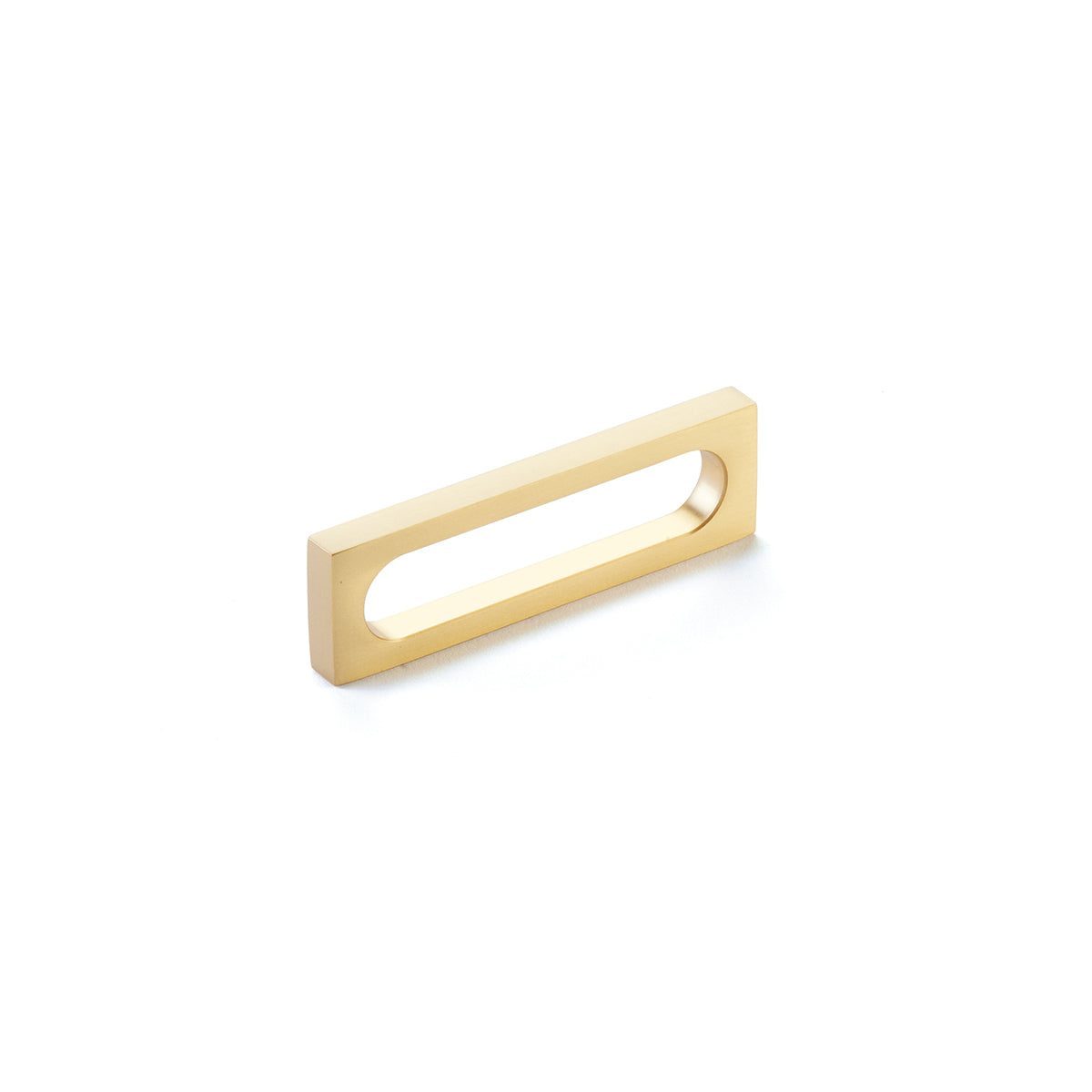 Schaub Cafe Modern Oval Slot Pull - Cafe Collection