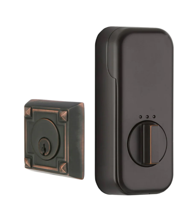 Emtek Brass Arts & Crafts Deadbolt