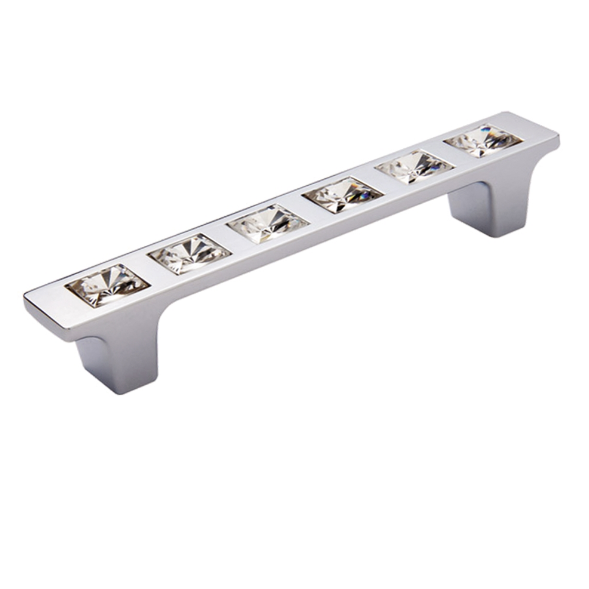 Square Crystal Handle - 491