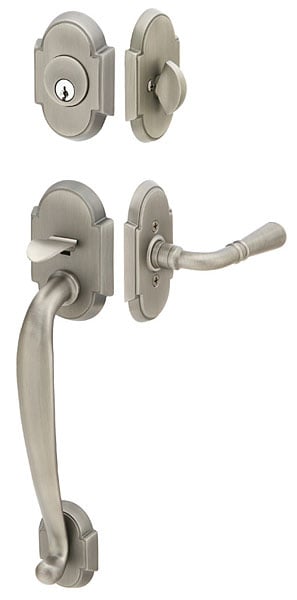 Emtek Brass Tubular Entrance Handlesets - Nashville