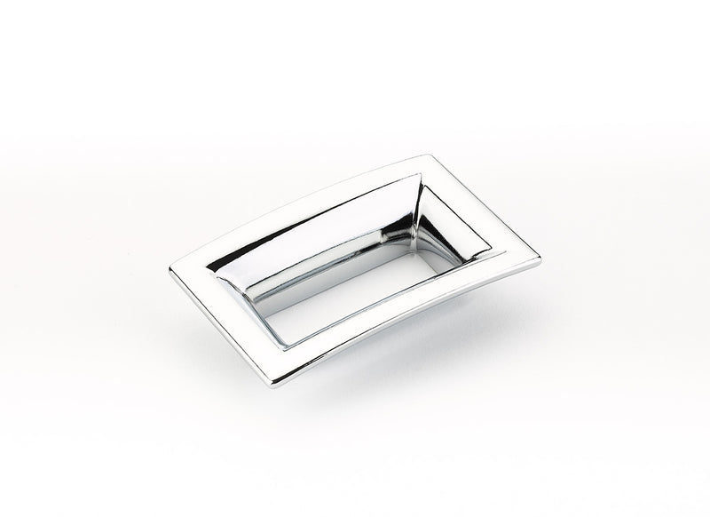 Schaub Cabinet Pull Flared Rectangle - Finestrino Collection