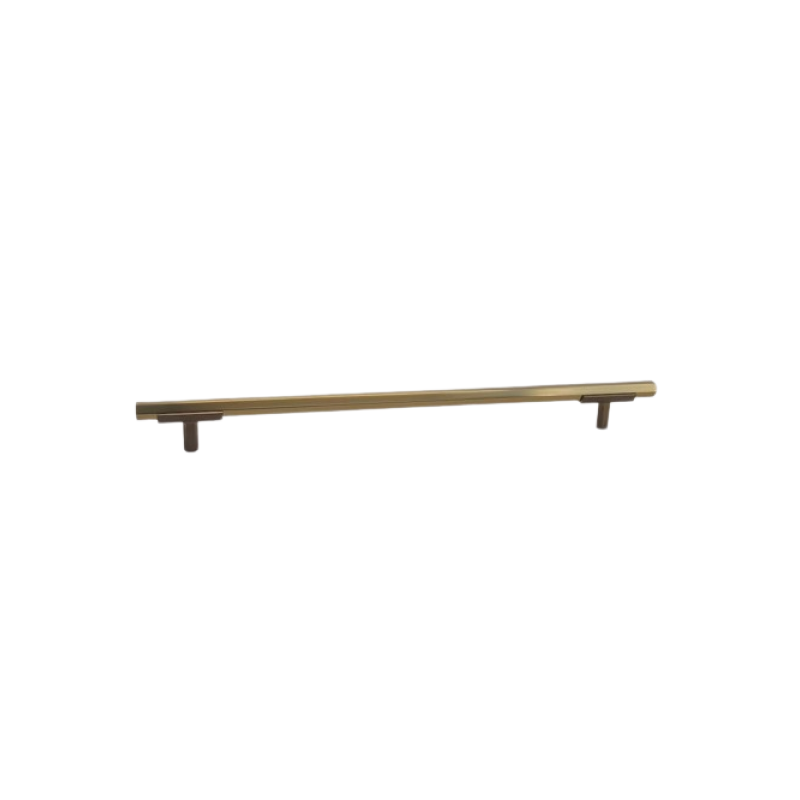 Hexagon Two Tone Appliance Pull - Champagne Bronze Base 4776
