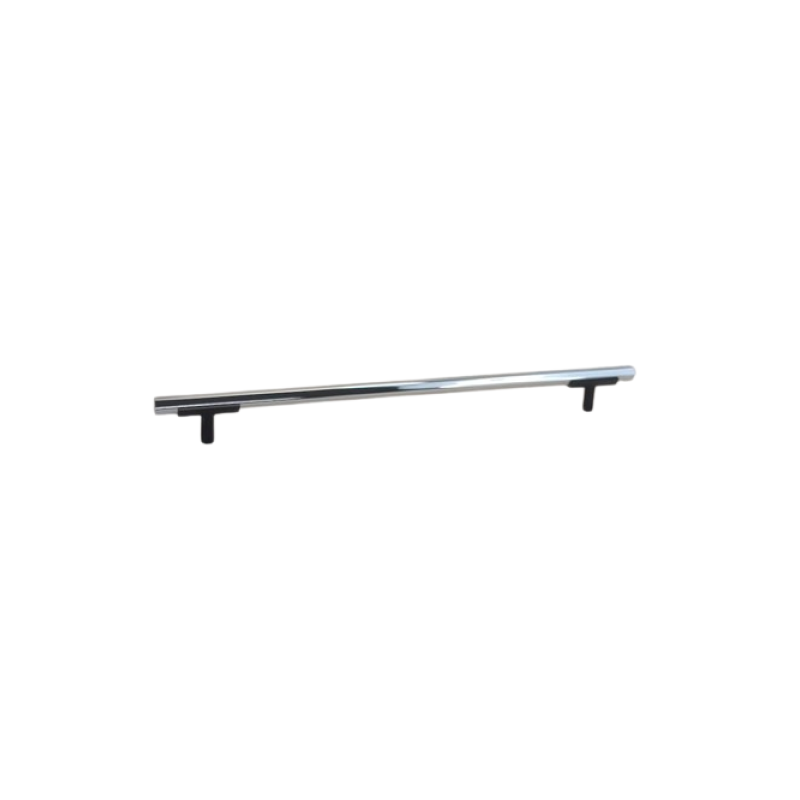 Hexagon Two Tone Appliance Pull - Matte Black Base 4776