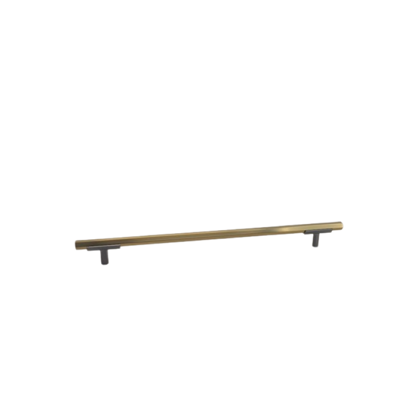 Hexagon Two Tone Appliance Pull - Titanium Base 4776