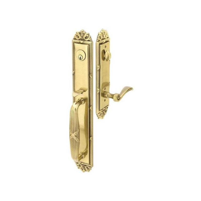 Emtek Brass Tubular Entrance Handlesets - Imperial