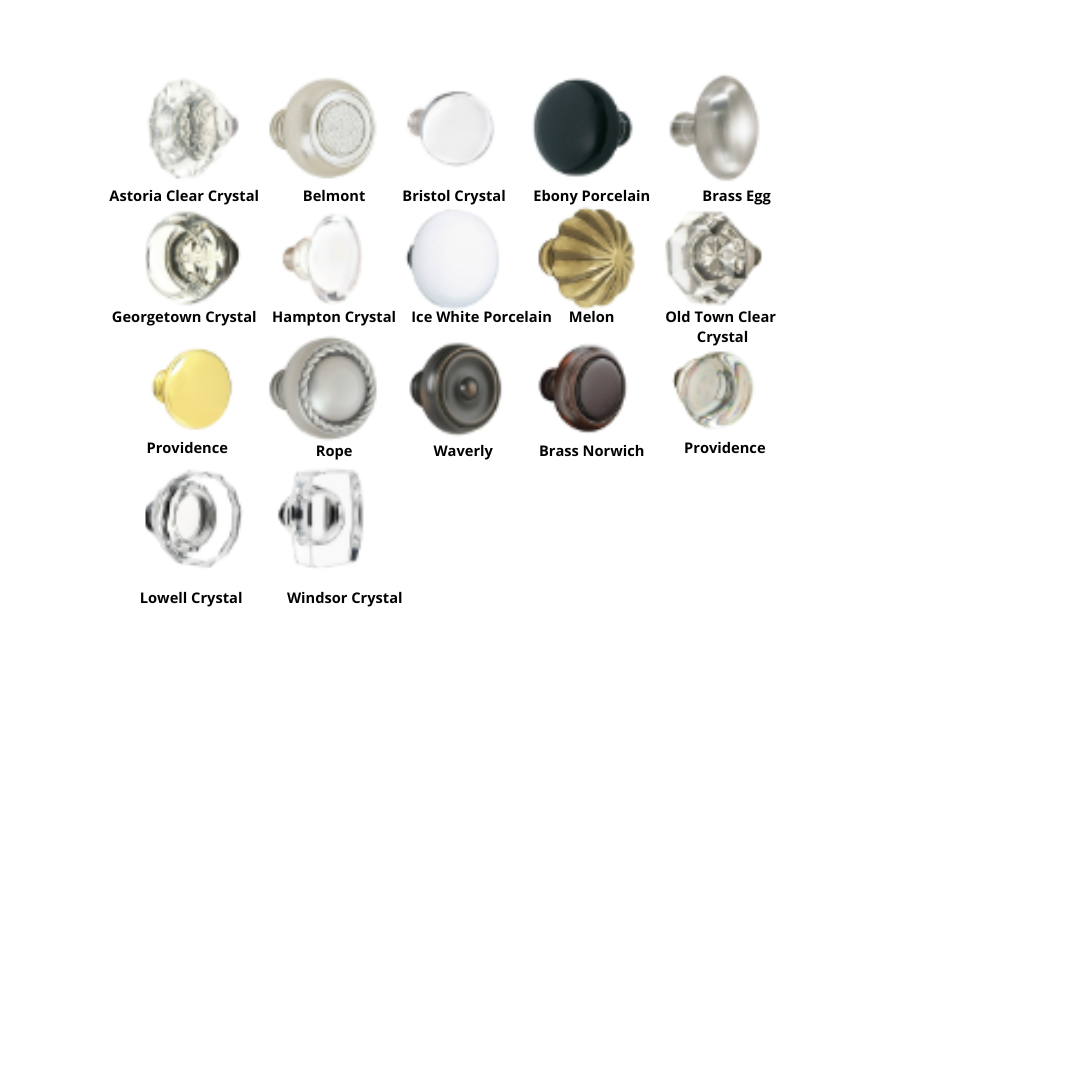 Emtek Entrance Handle sets- Hamden