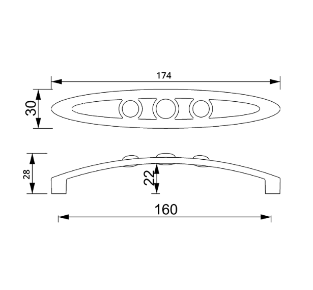 Crystal Handle - 284