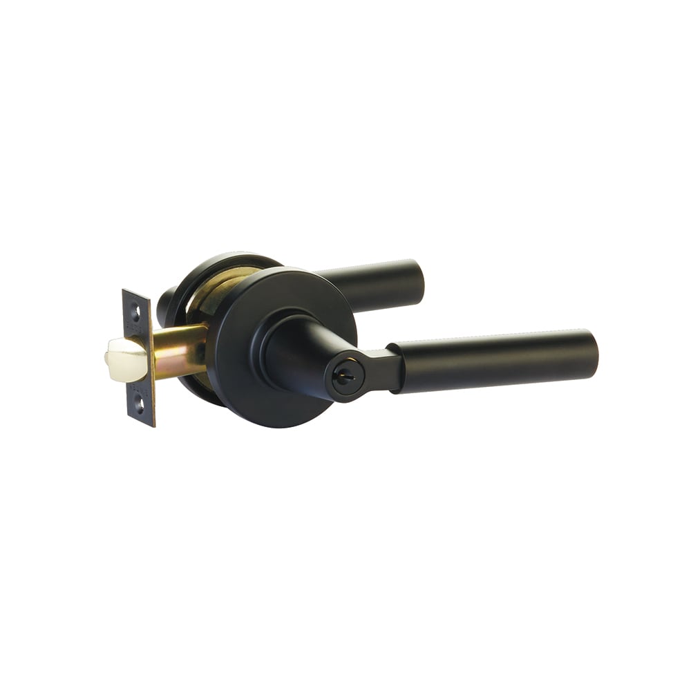 Emtek Modern Brass Key In Entrance Locksets - Disk Rosette
