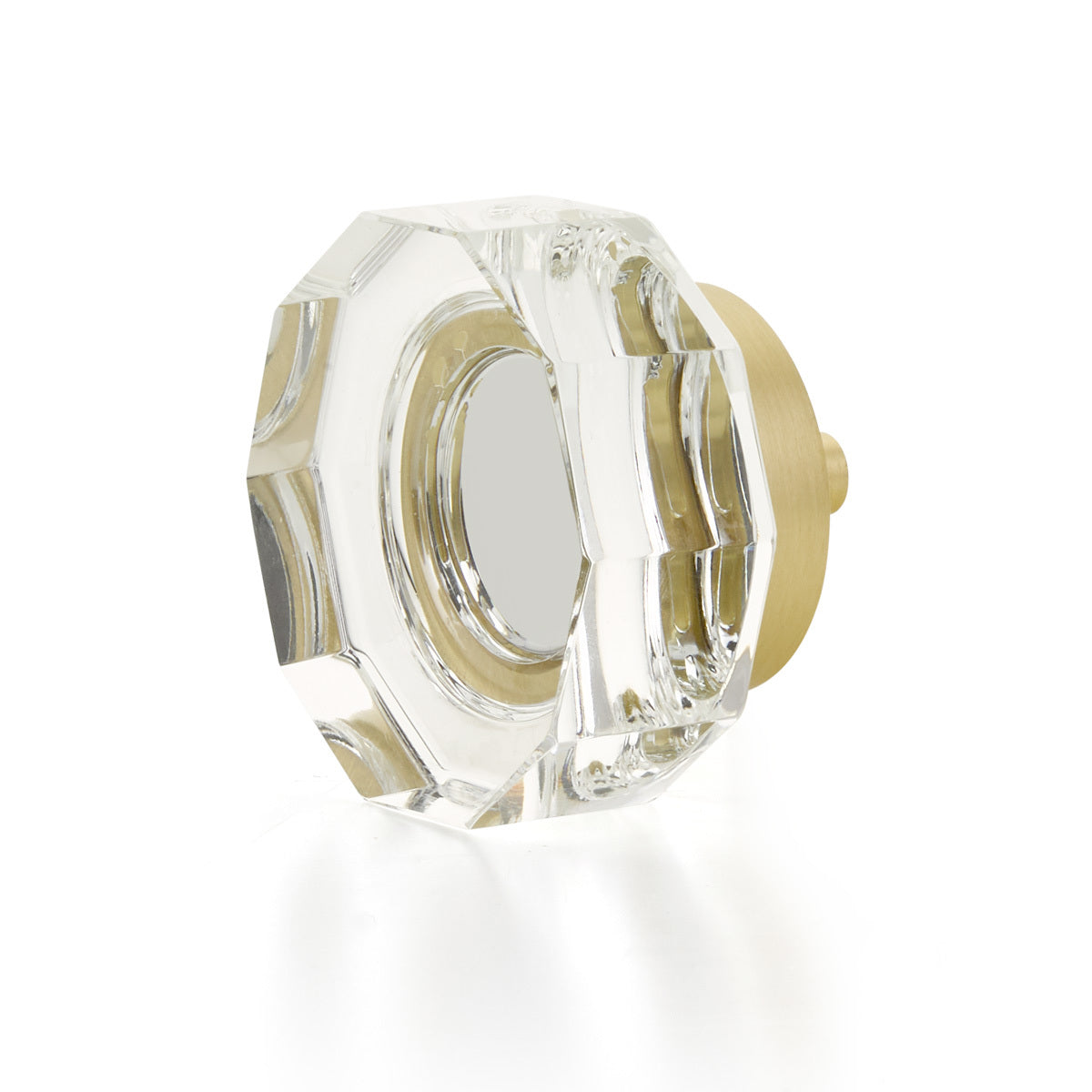 Schaub City Lights Large Multi-Sided Glass Knob - City Lights Collection