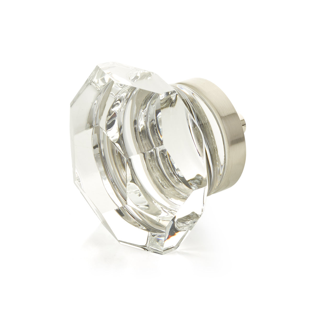 Schaub City Lights Facet Dome Glass Knob - City Lights Collection