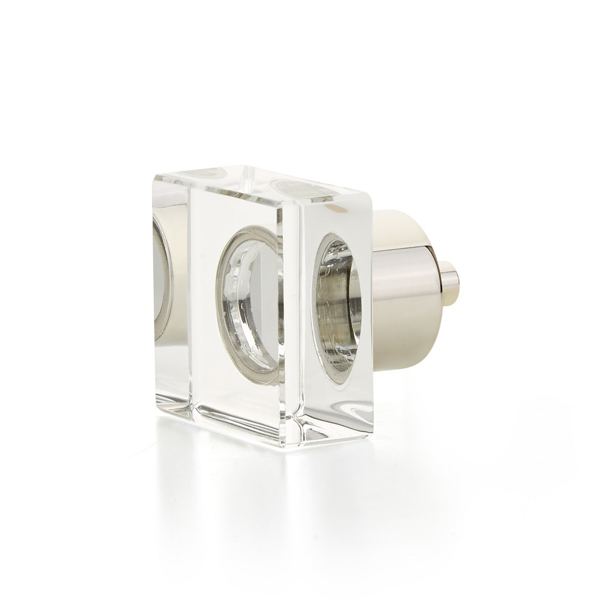 Schaub City Lights Square Glass Knob - City Lights Collection
