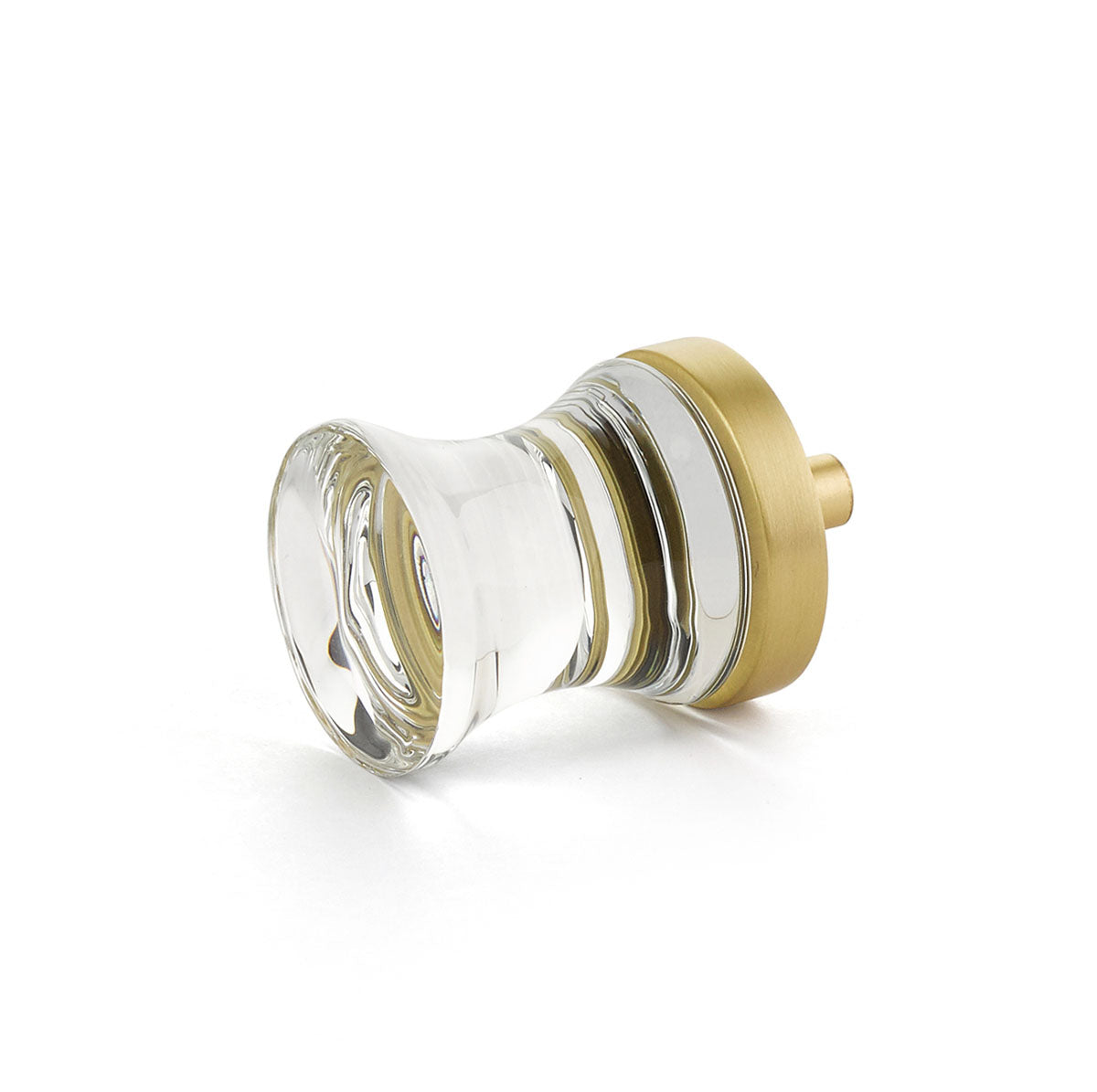 Schaub City Lights Concave Glass Knob - City Lights Collection