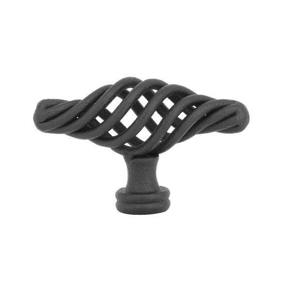 Emtek Wrought Steel Bastogne Knob - Wrought Steel Collection