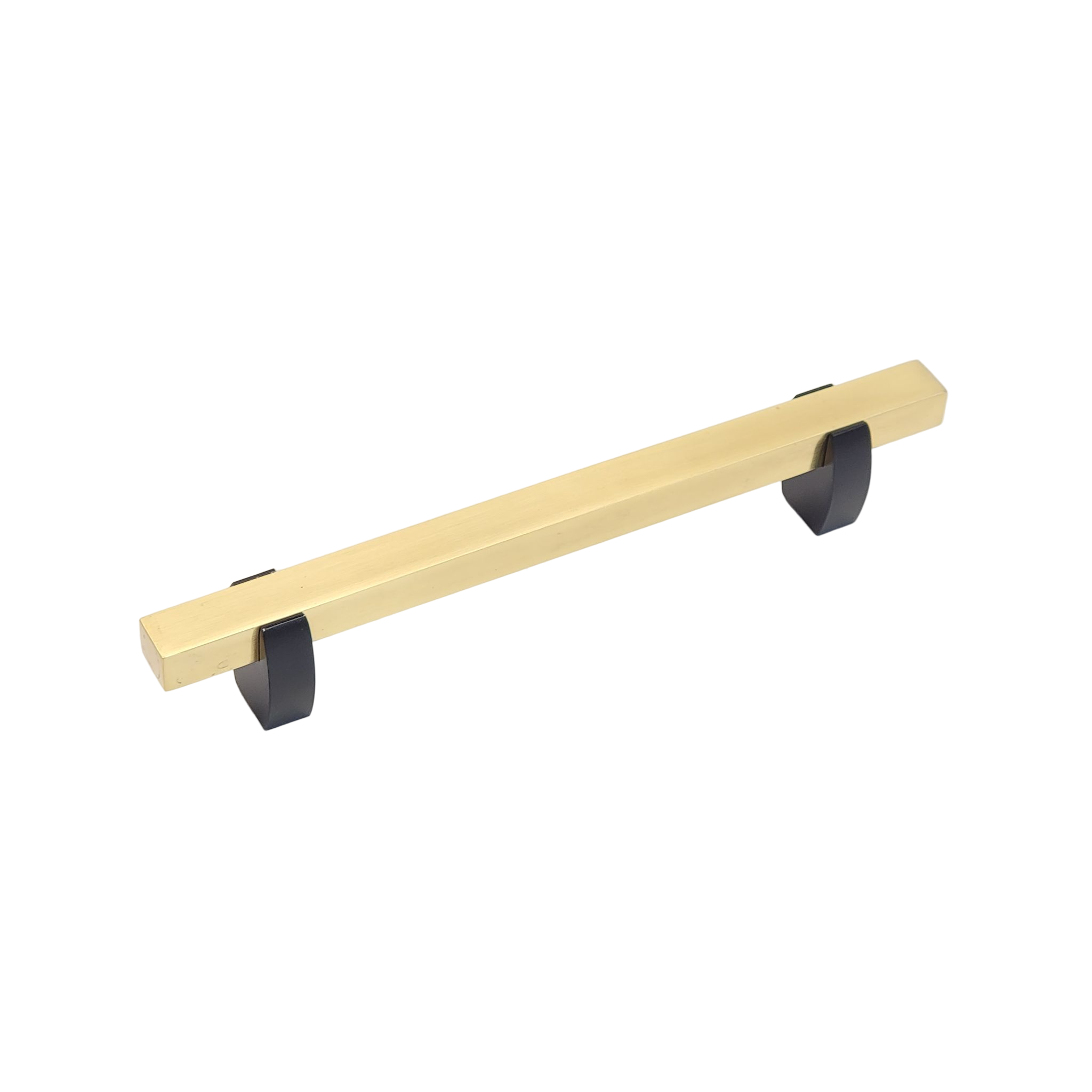 Wide Two Tone Curvy Legged Handle - Matte Black Base 765