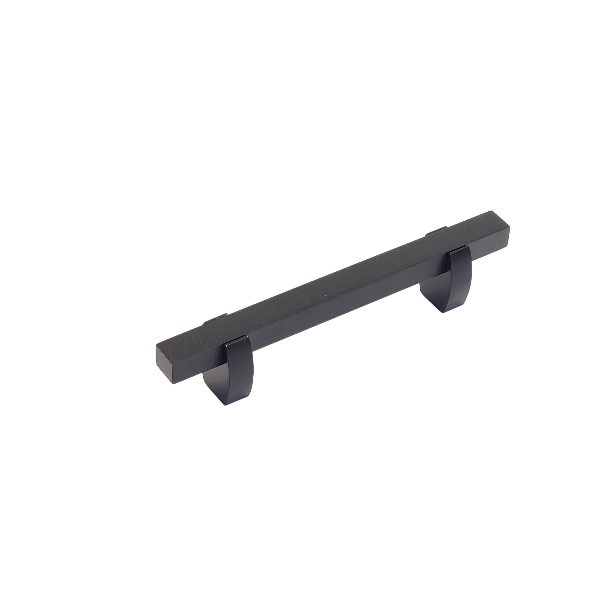 Wide Two Tone Curvy Legged Handle - Matte Black Base 765