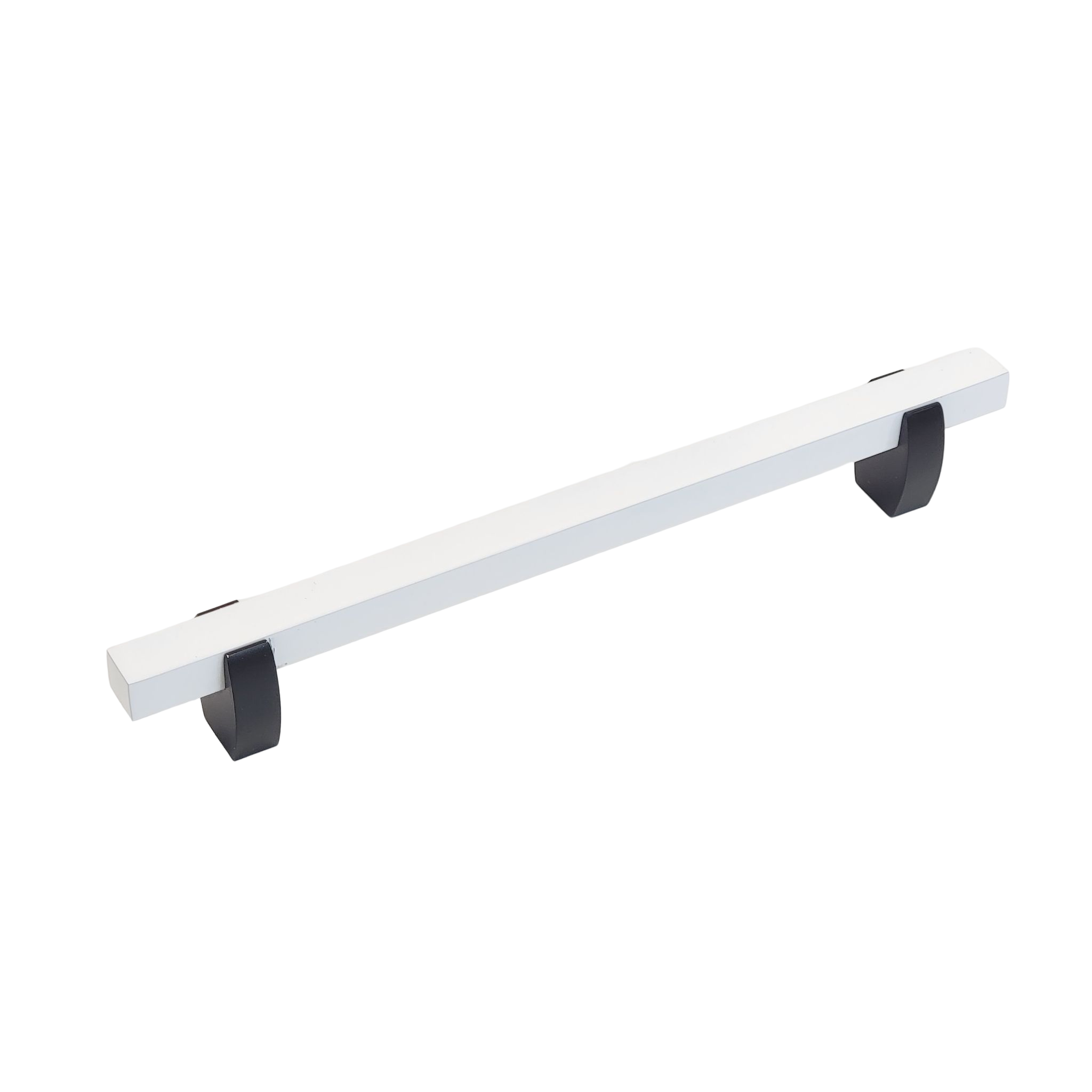 Wide Two Tone Curvy Legged Handle - Matte Black Base 765