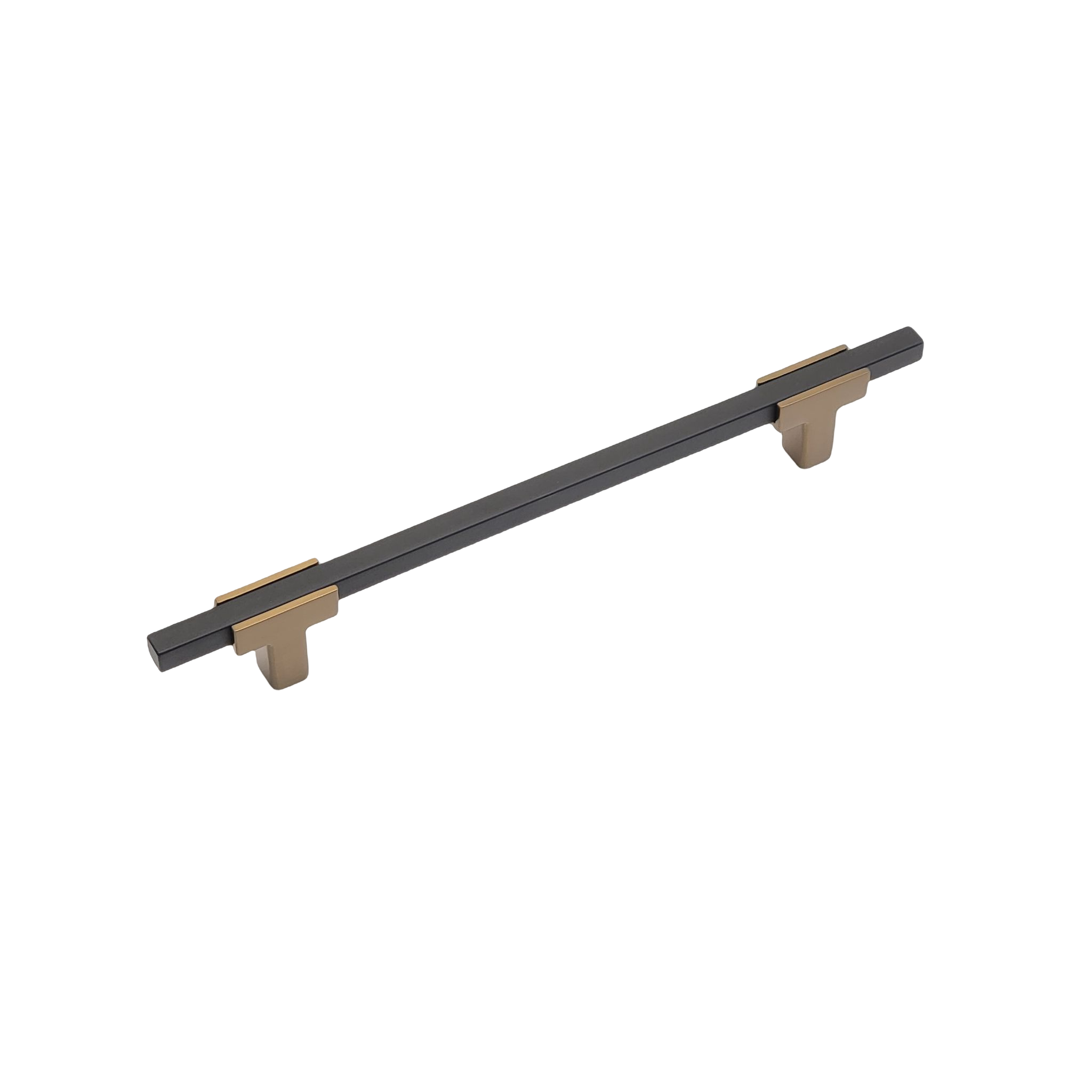 Two Tone T-Bar Handle - Champagne Bronze Base 778