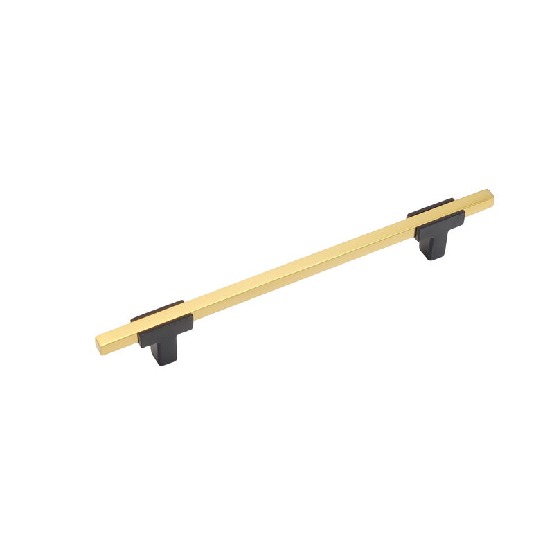 Matte Black stems with Brushed Gold bar, available in all mentioned sizes