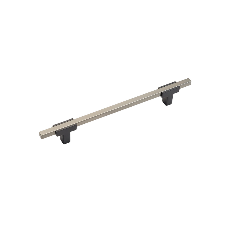 Matte Black stems with Polished Nickel bar, available in all mentioned sizes.