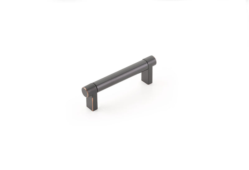 EMTEK SELECT Cabinet Pull Rectangular  - Satin Copper Stem