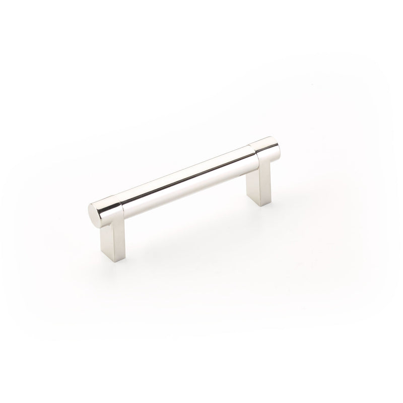 EMTEK SELECT Cabinet Pull Rectangular - Polished Nickel Stem