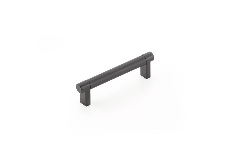 EMTEK SELECT Cabinet Pull Rectangular  - Satin Nickel Stem