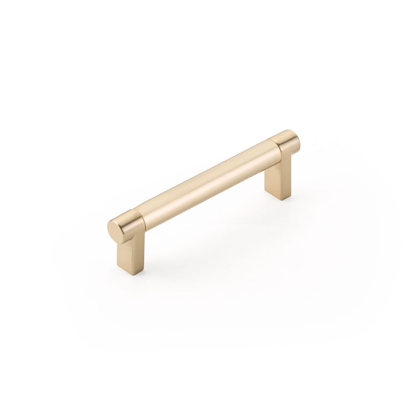 EMTEK SELECT Cabinet Pull Rectangular  - Polished Chrome Stem
