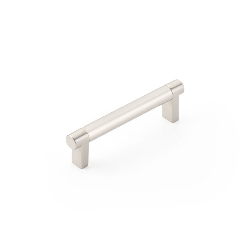 EMTEK SELECT Cabinet Pull Rectangular  - Polished Chrome Stem
