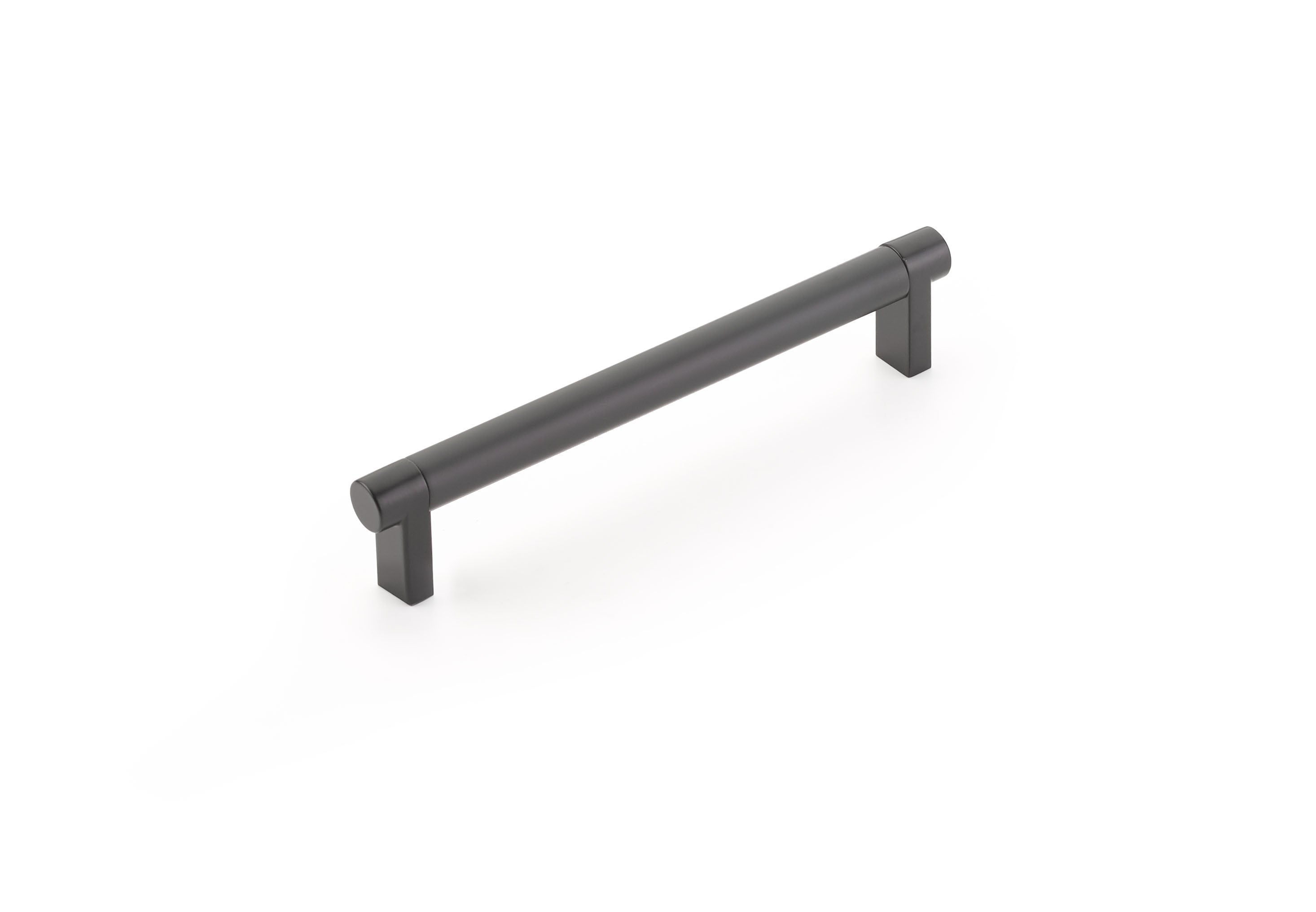 EMTEK SELECT Cabinet Pull Rectangular  - Satin Nickel Stem