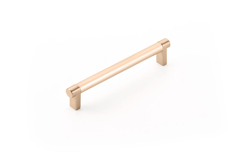 EMTEK SELECT Cabinet Pull Rectangular  - Satin Nickel Stem