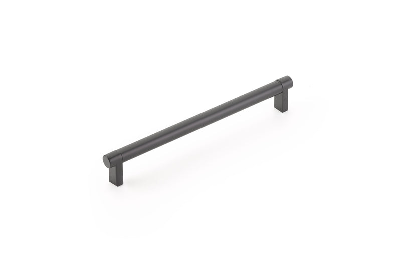EMTEK SELECT Cabinet Pull Rectangular - Polished Nickel Stem