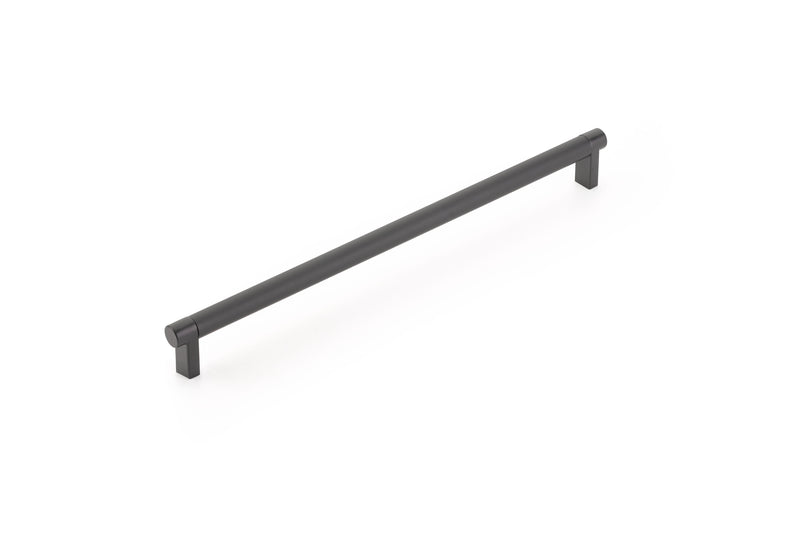 EMTEK SELECT Cabinet Pull Rectangular  - Satin Nickel Stem