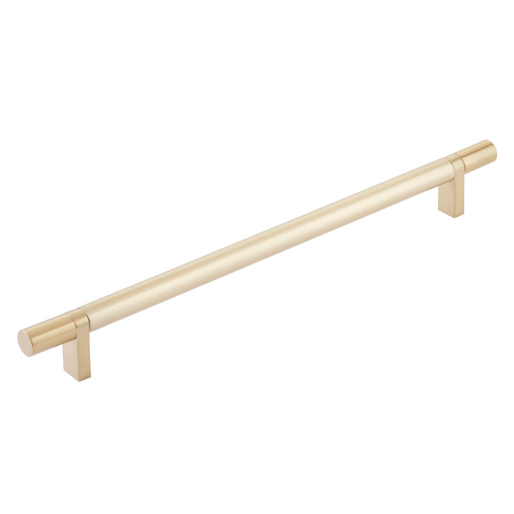 EMTEK SELECT Cabinet Bar Pull - Satin Brass Stem
