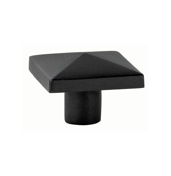 Emtek Sandcast Bronze Square Knob - Sandcast Bronze Collection