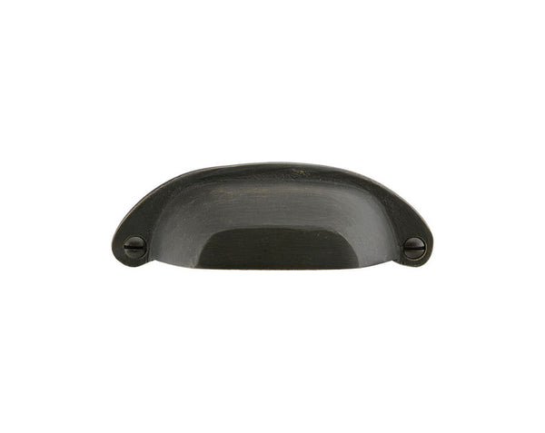 Emtek Sandcast Bronze Ranch Bin Pull - Sandcast Bronze Collection