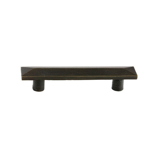 Emtek Sandcast Bronze Pyramid Pull - Sandcast Bronze Collection