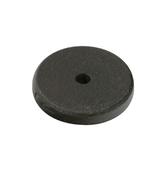 Emtek Sandcast Bronze Round Backplate for Knob - Sandcast Bronze Collection