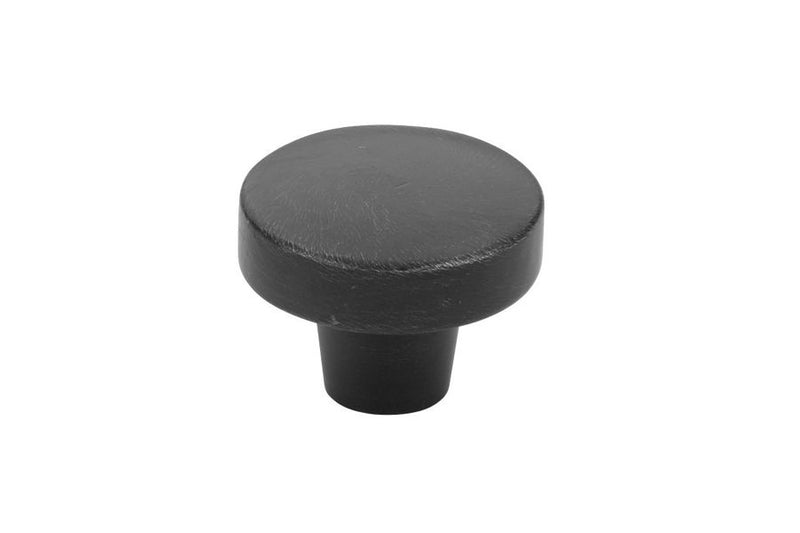 Emtek Rustic Modern Round Knob - Sandcast Bronze Collection